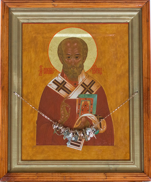 Икона святителя Николая, архиепископа Мирликийского, чудотворца